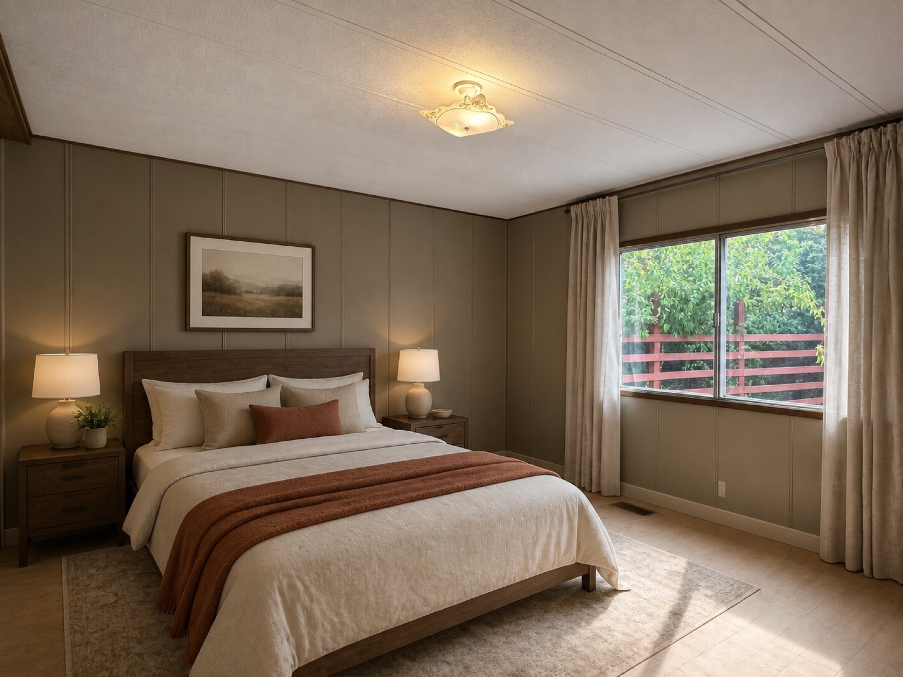 Primary bedroom Virtual renovation concept